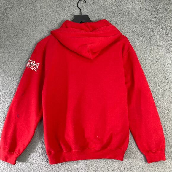 FILA x Rugrats‎ Men's Red Graphic Hoodie Size S Pullover Pocket - Picture 11 of 11